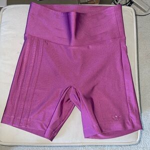 Gorgeous Purple Adidas Spandex Shorts
